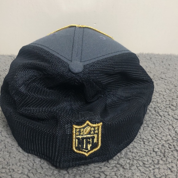 New Orleans Saints New Era 2021 Draft Hat Flexfit Mens Trucker Cap Med/Large - Picture 5 of 5